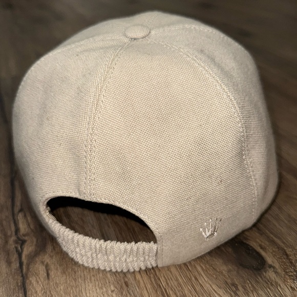 Rolex Beige Embroidered Logo Hat - Picture 3 of 6